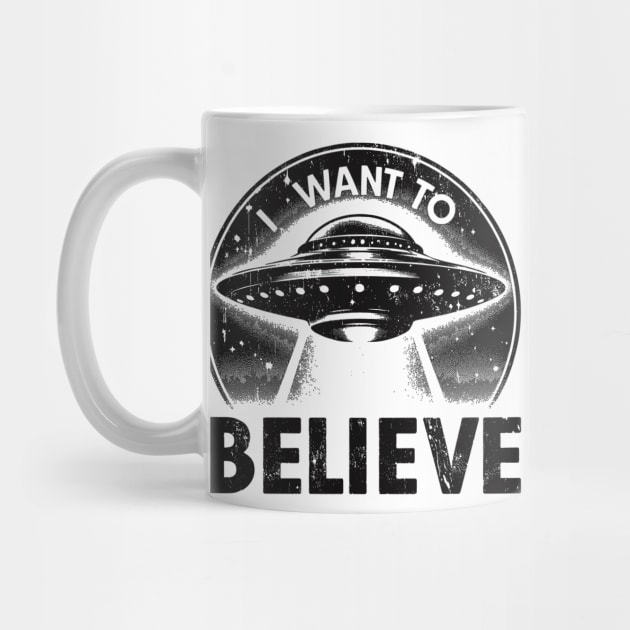 UFOs - I Want To Believe by Vehicles-Art